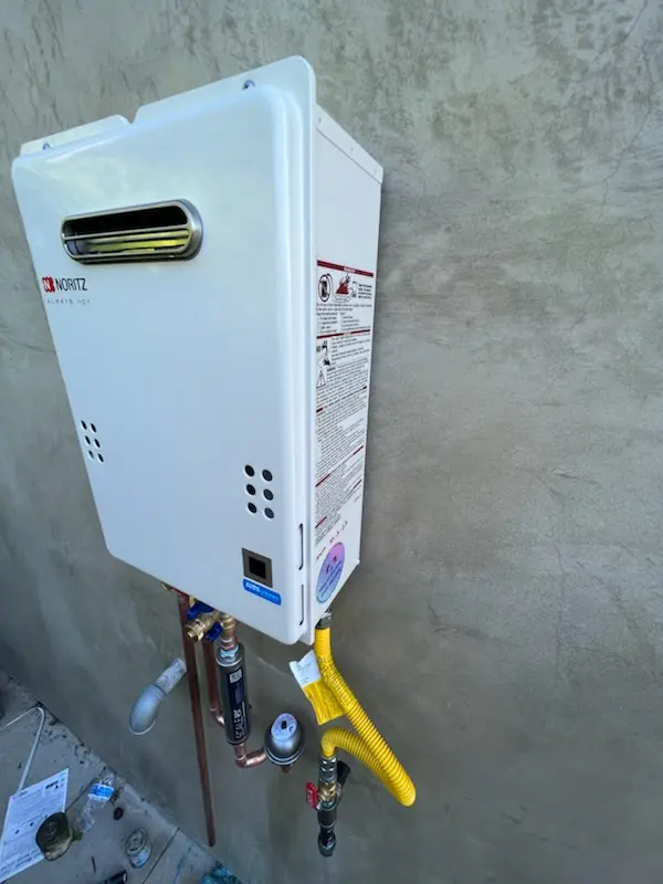 Tankless water heater installation for Hernando homes
